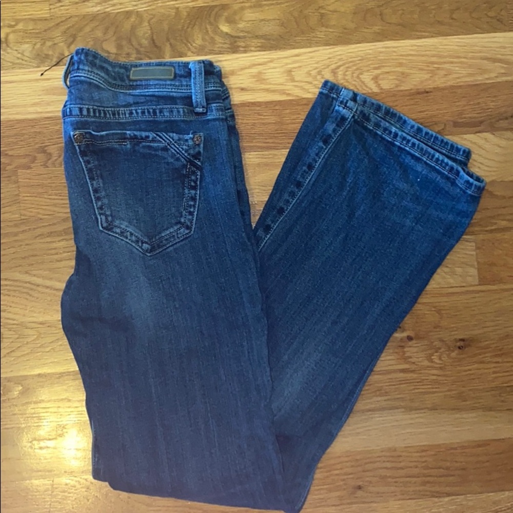 Buckle Black Bootcut Jeans